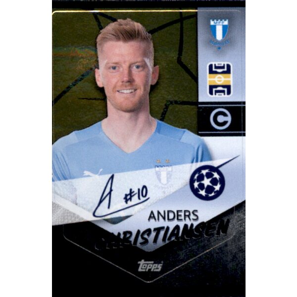 Sticker 637 - Anders Christiansen - Captain - Malmö FF