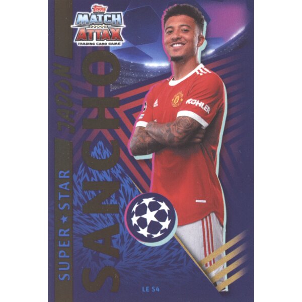 Sticker LE-S4  - Jadon Sancho - Manchester United - Limited Edition