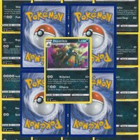 10 verschiedene Finsternis Pokemon Karten inkl. Holo...