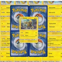 10 verschiedene Elektro Pokemon Karten inkl. Holo Karte -...