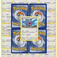 20 verschiedene Farblos Pokemon Karten inkl. Holo Karte -...