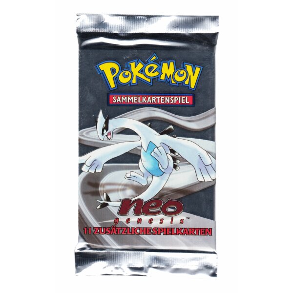 Neo Genesis - Boosterpack - Unlimitiert - Lugia Artwork - Deutsch