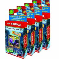 LEGO Ninjago - Serie 7 Trading Cards - Alle 4...