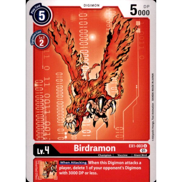 EX1-003 - Birdamon - Uncommon