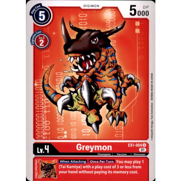 EX1-004 - Greymon - Common