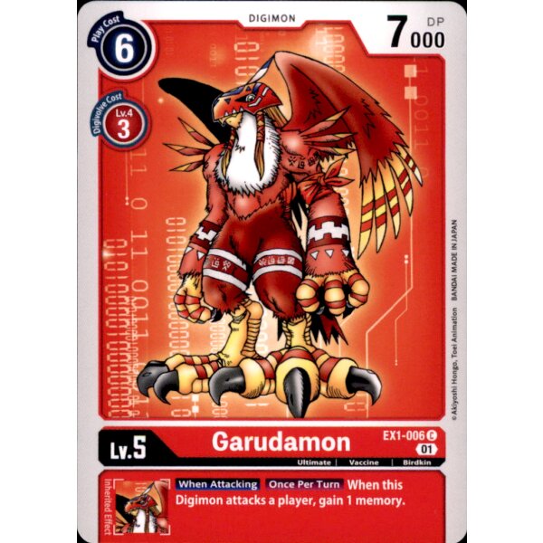 EX1-006 - Garudamon - Common