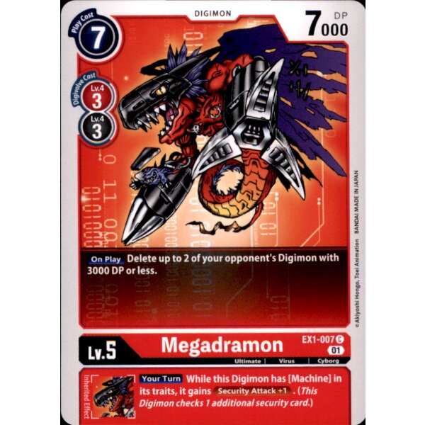 EX1-007 - Megadramon - Common