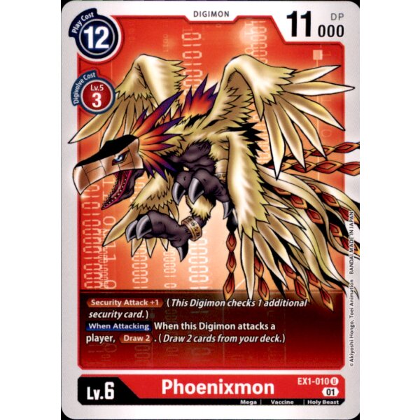 EX1-010 - Phoenixmon - Uncommon