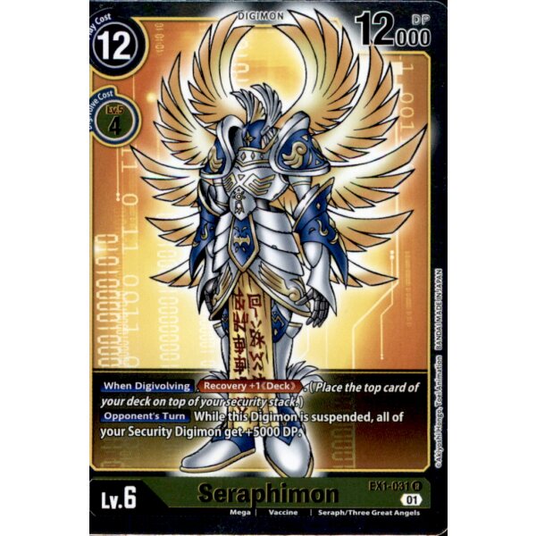 EX1-031 - Seraphimon - Rare