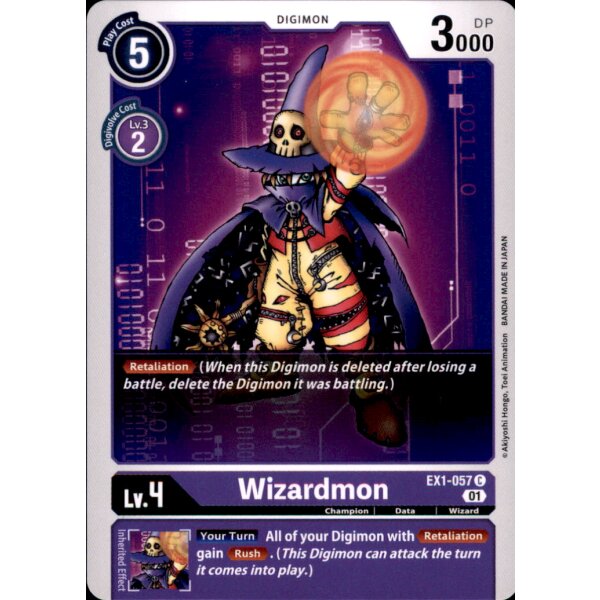 EX1-057 - Wizardmon - Common