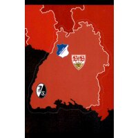 Topps Bundesliga 2021/22 - Sticker 8 - Landkarte