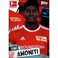Topps Bundesliga 2021/22 - Sticker 97 - Taiwo Awoniyi