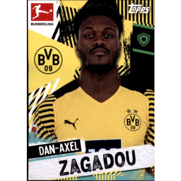 Topps Bundesliga 2021/22 - Sticker 151 - Dan-Axel Zagadou