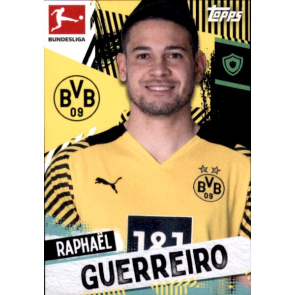 Topps Bundesliga 2021/22 - Sticker 154 - Raphael Guerreiro