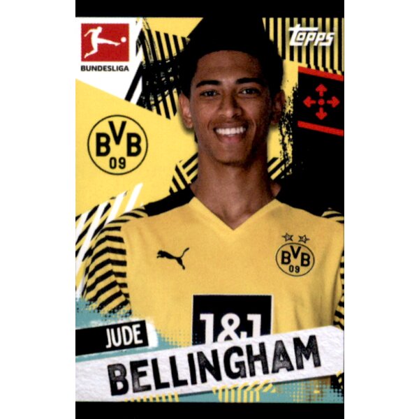 Topps Bundesliga 2021/22 - Sticker 160 - Jude Bellingham