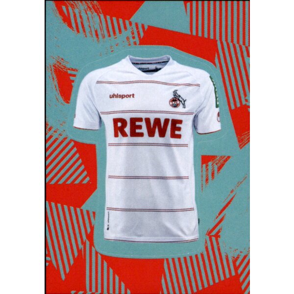 Topps Bundesliga 2021/22 - Sticker 254 - Heimtrikot - 1. FC Köln