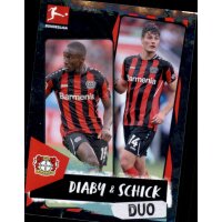 Topps Bundesliga 2021/22 - Sticker 301 - Biaby & Schick