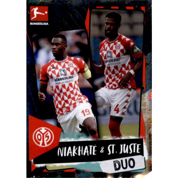 Topps Bundesliga 2021/22 - Sticker 323 - Niakhate & St. Juste