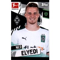 Topps Bundesliga 2021/22 - Sticker 349 - Nico Elvedi