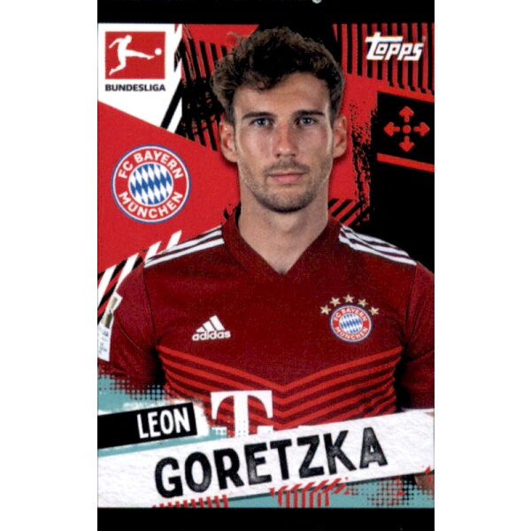 Topps Bundesliga 2021/22 - Sticker 376 - Leon Goretzka