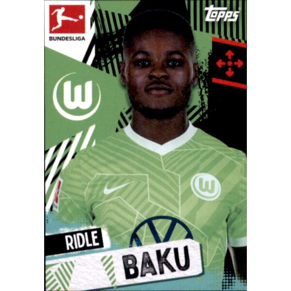 Topps Bundesliga 2021/22 - Sticker 421 - Ridle Baku