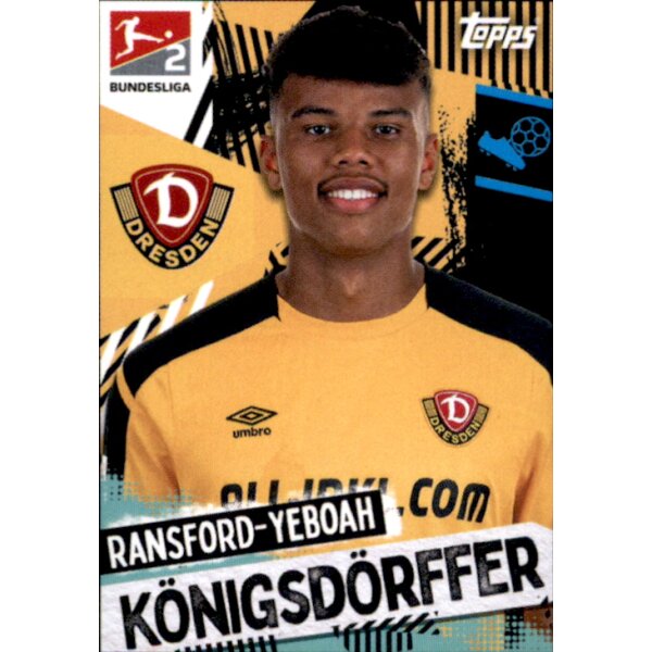 Topps Bundesliga 2021/22 - Sticker 458 - Ransford-Yeboah Königsdörffer