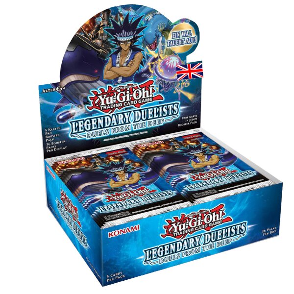 Yu-Gi-Oh! Legendary Duelist: Duels from the Deep - 1 Display - ENGLISCH