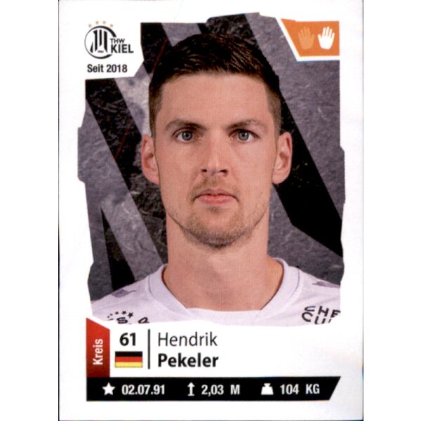 Handball 2021/22 Hybrid - Sticker 19 - Hendrik Pekeler