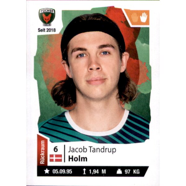 Handball 2021/22 Hybrid - Sticker 64 - Jacob Tandrup Holm