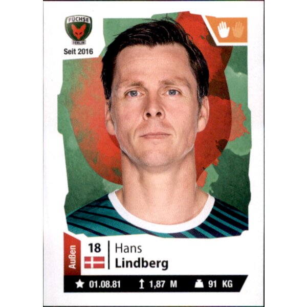 Handball 2021/22 Hybrid - Sticker 70 - Hans Lindberg