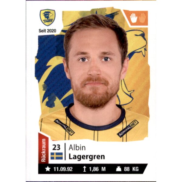 Handball 2021/22 Hybrid - Sticker 82 - Albin Lagergren