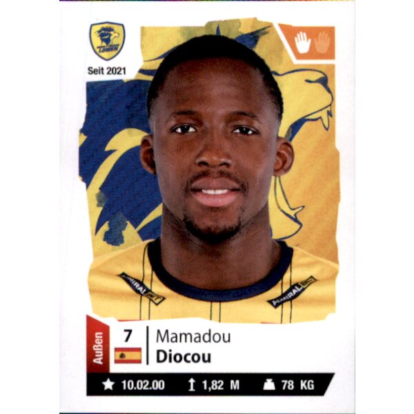 Handball 2021/22 Hybrid - Sticker 87 - Mamadou Diocou