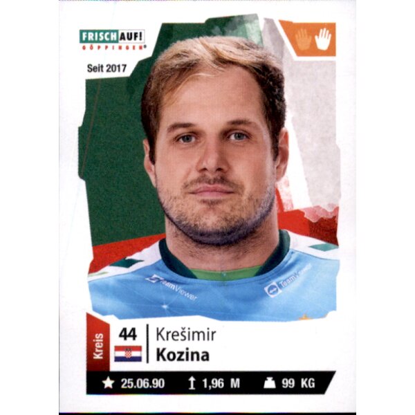 Handball 2021/22 Hybrid - Sticker 126 - Kresimir Kozina