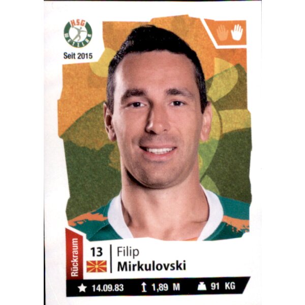 Handball 2021/22 Hybrid - Sticker 175 - Filip Mirkulovski