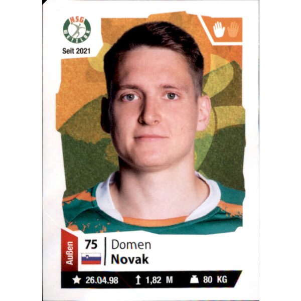 Handball 2021/22 Hybrid - Sticker 177 - Domen Novak