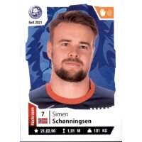 Handball 2021/22 Hybrid - Sticker 210 - Simen Schonningsen