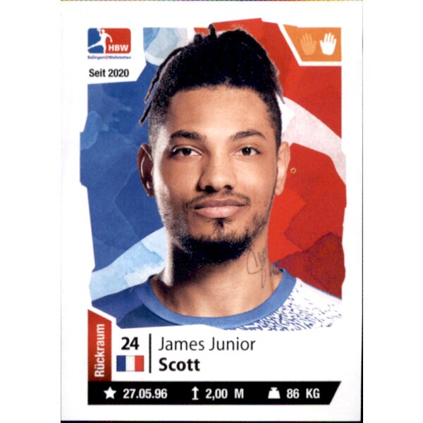 Handball 2021/22 Hybrid - Sticker 258 - James Junior Scott