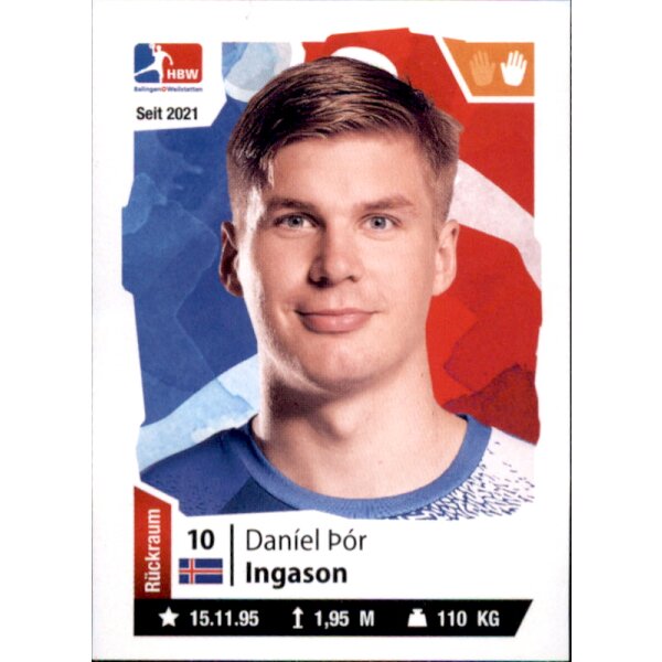 Handball 2021/22 Hybrid - Sticker 259 - Daniel Por Ingason