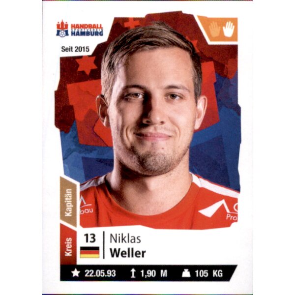 Handball 2021/22 Hybrid - Sticker 291 - Niklas Weller