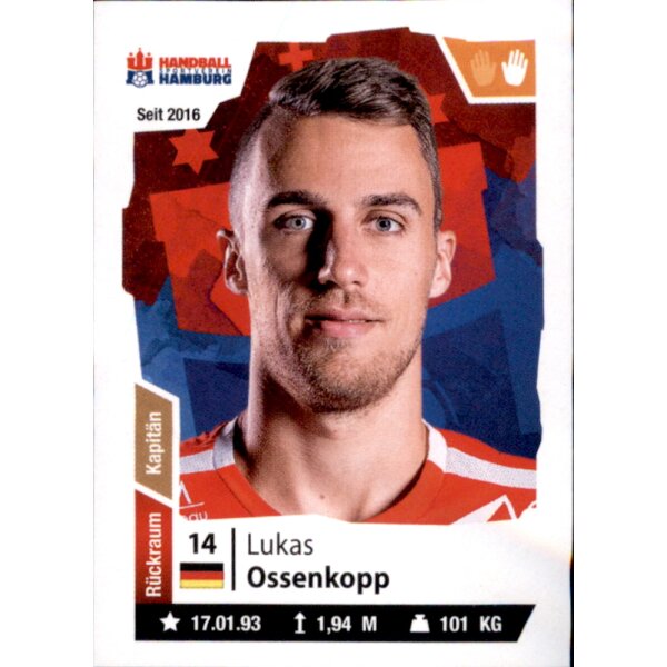 Handball 2021/22 Hybrid - Sticker 292 - Lukas Ossenkopp