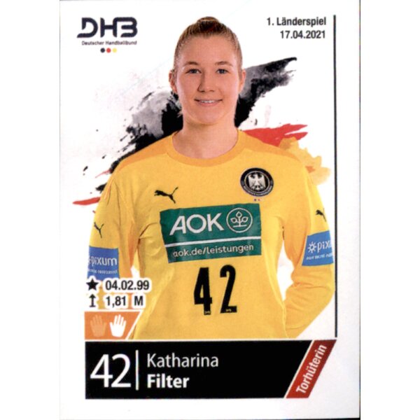 Handball 2021/22 Hybrid - Sticker 366 - Katharina Filter