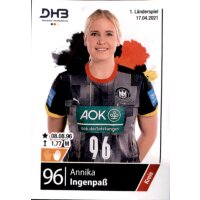 Handball 2021/22 Hybrid - Sticker 381 - Annika...