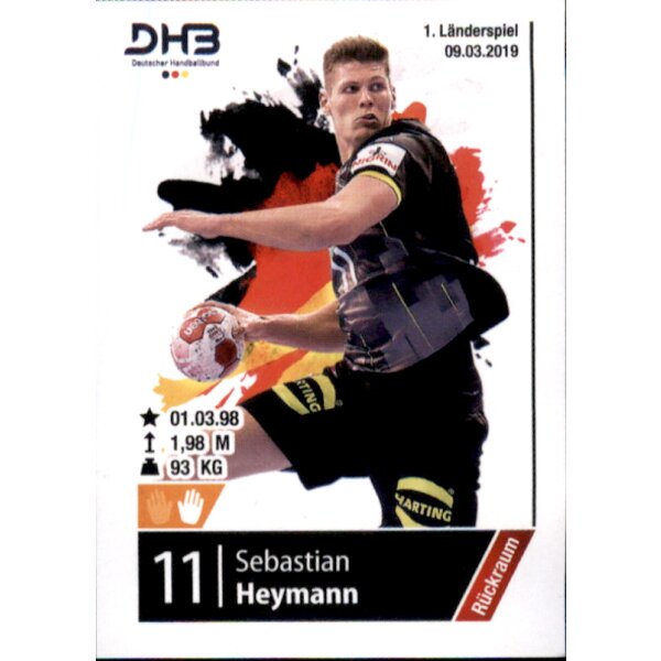 Handball 2021/22 Hybrid - Sticker 389 - Sebastian Heymann