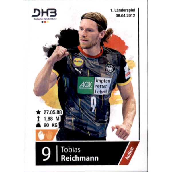 Handball 2021/22 Hybrid - Sticker 395 - Tobias Reichmann