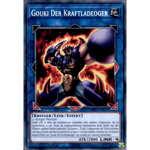 MP21-DE070 - Gouki Der Kraftladeoger - 1. Auflage