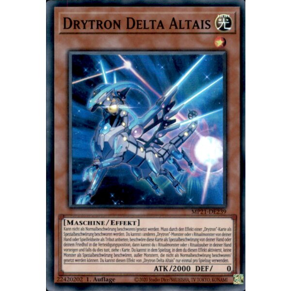 MP21-DE239 - Drytron Delta Altais - 1. Auflage