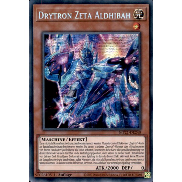 MP21-DE240 - Drytron Zeta Aldhibah - 1. Auflage