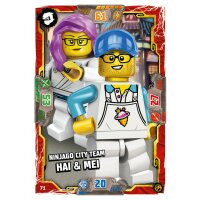 71 - Ninjago City Team Hai & Mei - Helden Karte -...