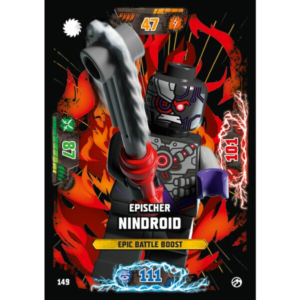 149 - Epischer Nindroid - Epic-Battle Karte - Serie 7