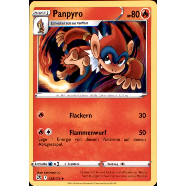 025/172 - Panpyro - Uncommon